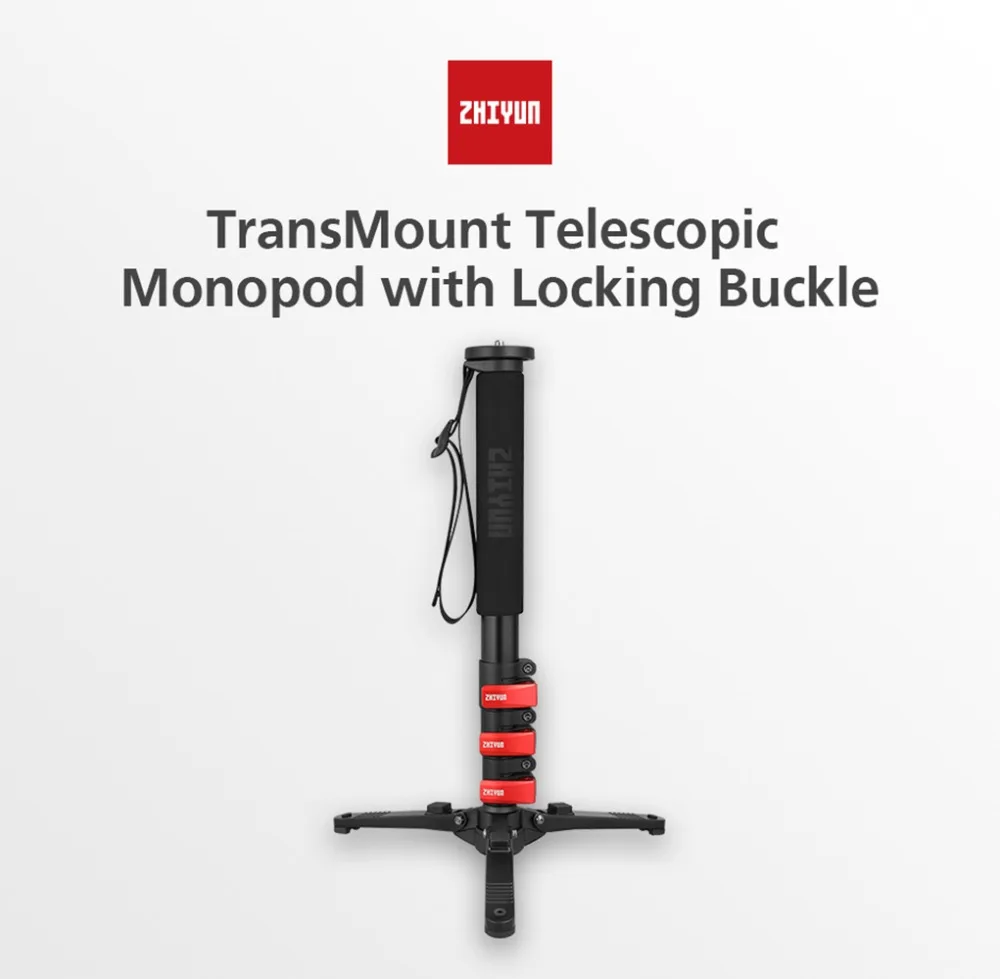 Zhiyun Weebill Accessori Transmount Telescopico Monopiede Con Serratura, Adatto Per Weebill Lab, Gru, 3 E 2, Gru Blocco Le