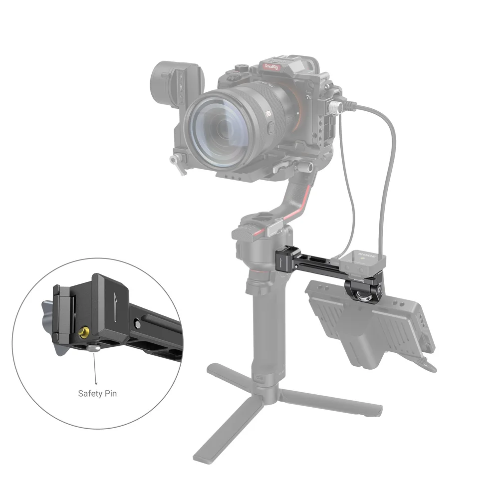 Supporto Per Monitor Stabilizzatore Cardanico Con Supporto Per Monitor Regolabile Smallrig Per Zhiyun Weebill S/Weebill Lab/Crane 3 Lab/Crane 3S