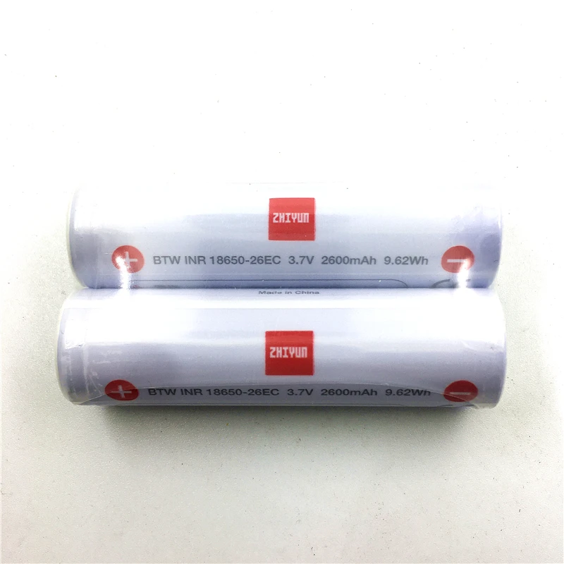 2 Pz/Lotto Zhiyun Weebill Lab / Weebill S Stabilizzatore Batteria Cardanica 18650 2600Mah Batteria Lipo Zhiyun Weebill Batteria