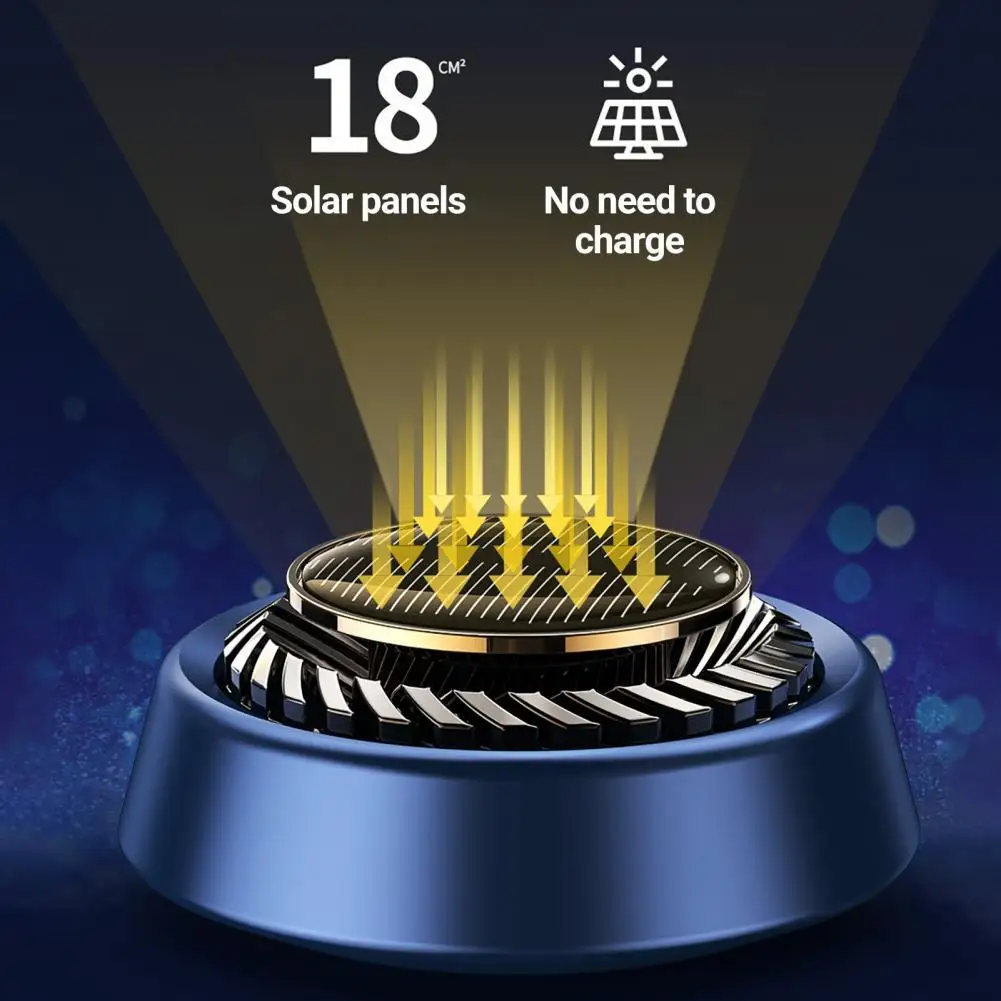 15Ml In Total Exquisite Car Fragrance  Portable Practical Car Aromatherapy  Solar Powered Car Aromatherapy