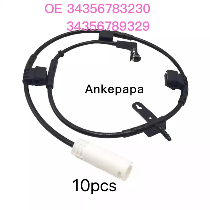 Total 10 Pcs One Pack Oe 34356783230 34356789329 Front Brake Pad Wear Sensor For Bm Mini Cooper R55 R56 R57 Abs Ebs