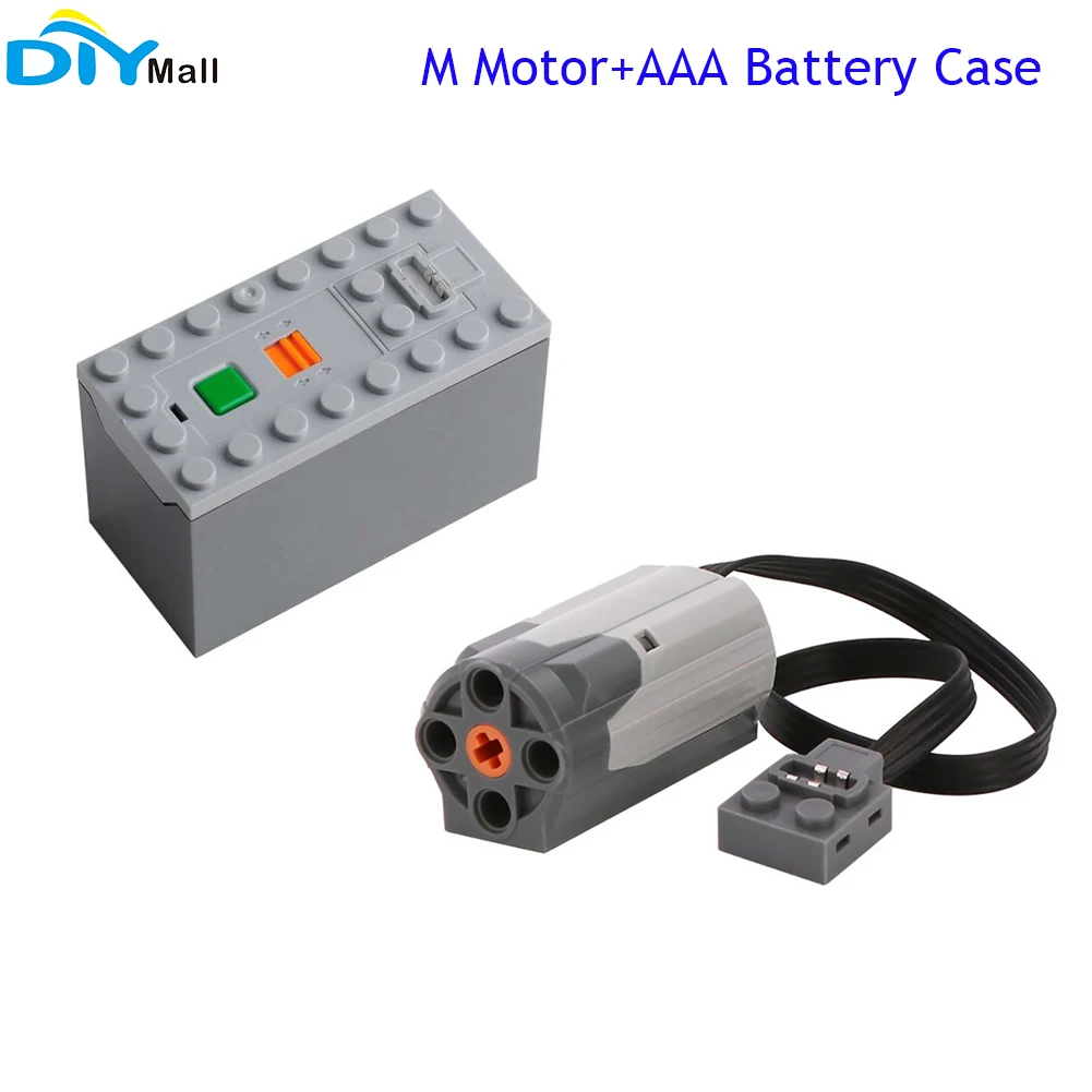 Parti Tecniche Moc Funzioni Di Alimentazione Custodia Per Batteria Aaa Compatibile Con Legoed 10257 10261 10247 8881 8883 Robot Car