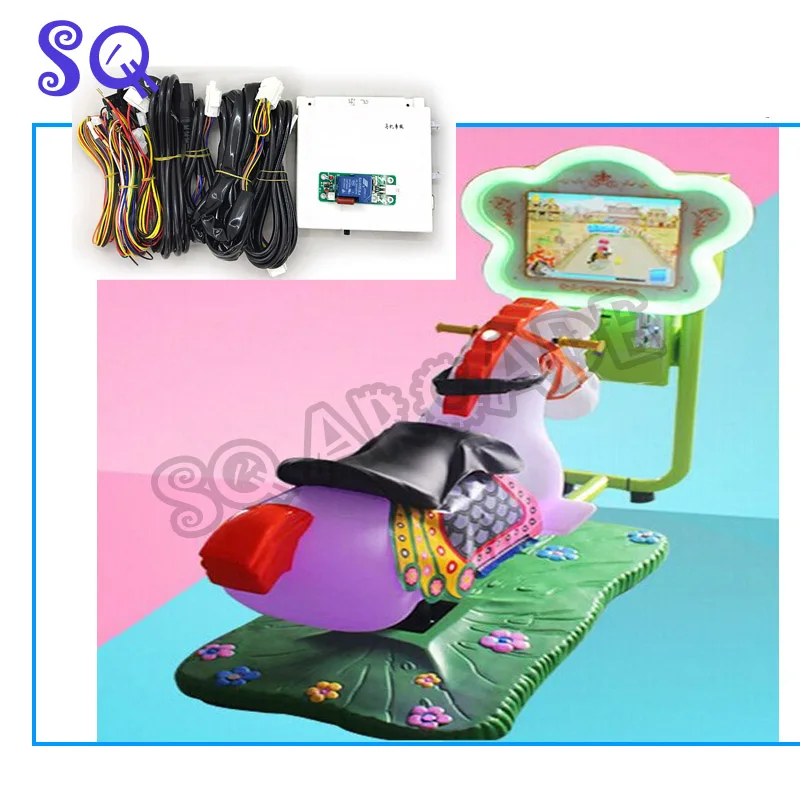 Arcade Swing Horse Riding Machine Main Board Con Cavi Per Video Racing Horse Kiddie Rides Arcade Game Machine