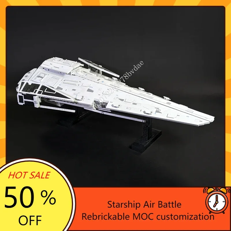 5470Pcs Moc Space Battle Series Raider-Class Ii Corvette - Corvus Model Building Blocks Tecnologia Mattoni Assemblaggio Giocattoli Regali