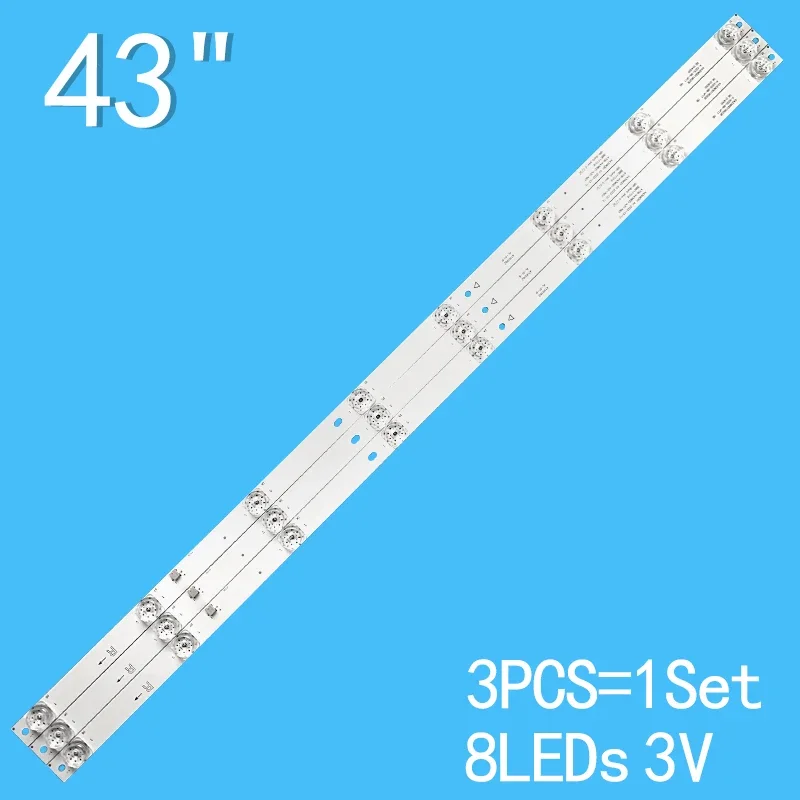 Lcd 8 Leds 770Mm Per Philips 43 "Tv K430Wdf 43 Pfs5034/60 K430Wdf K430Wdd1 K430Wdd1 A3 Muslimah