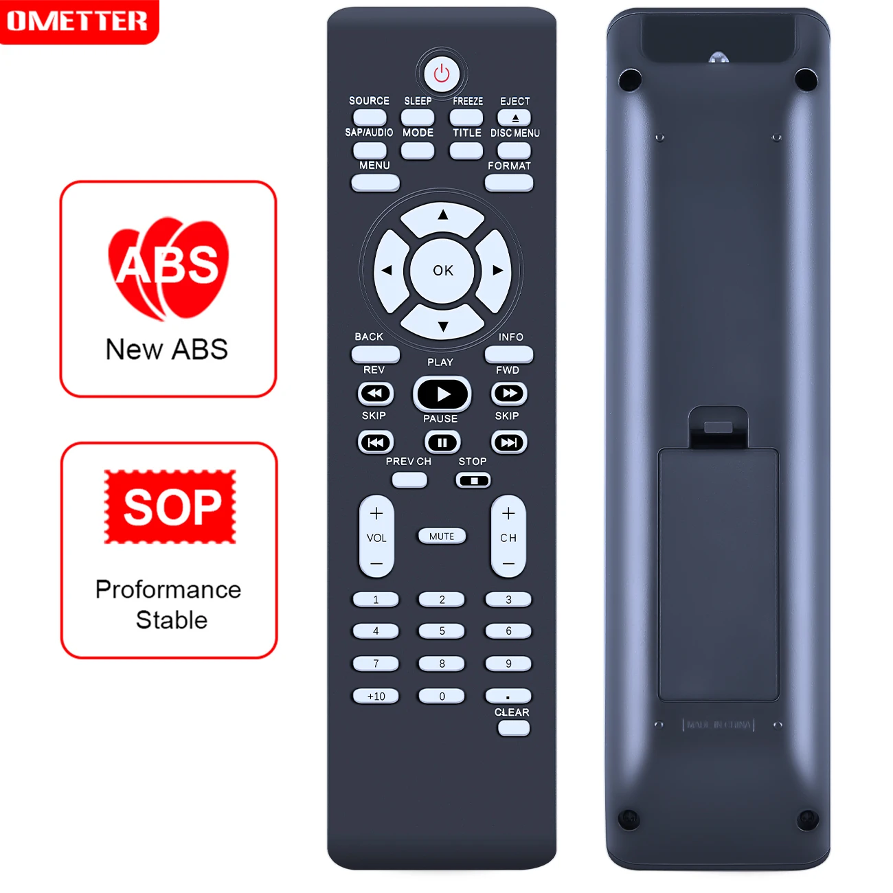 Telecomando Per Magnavox Philips Nf801Ud 19 Md311B/F7 32 Md350B/F7 Lcd Hdtv Tv
