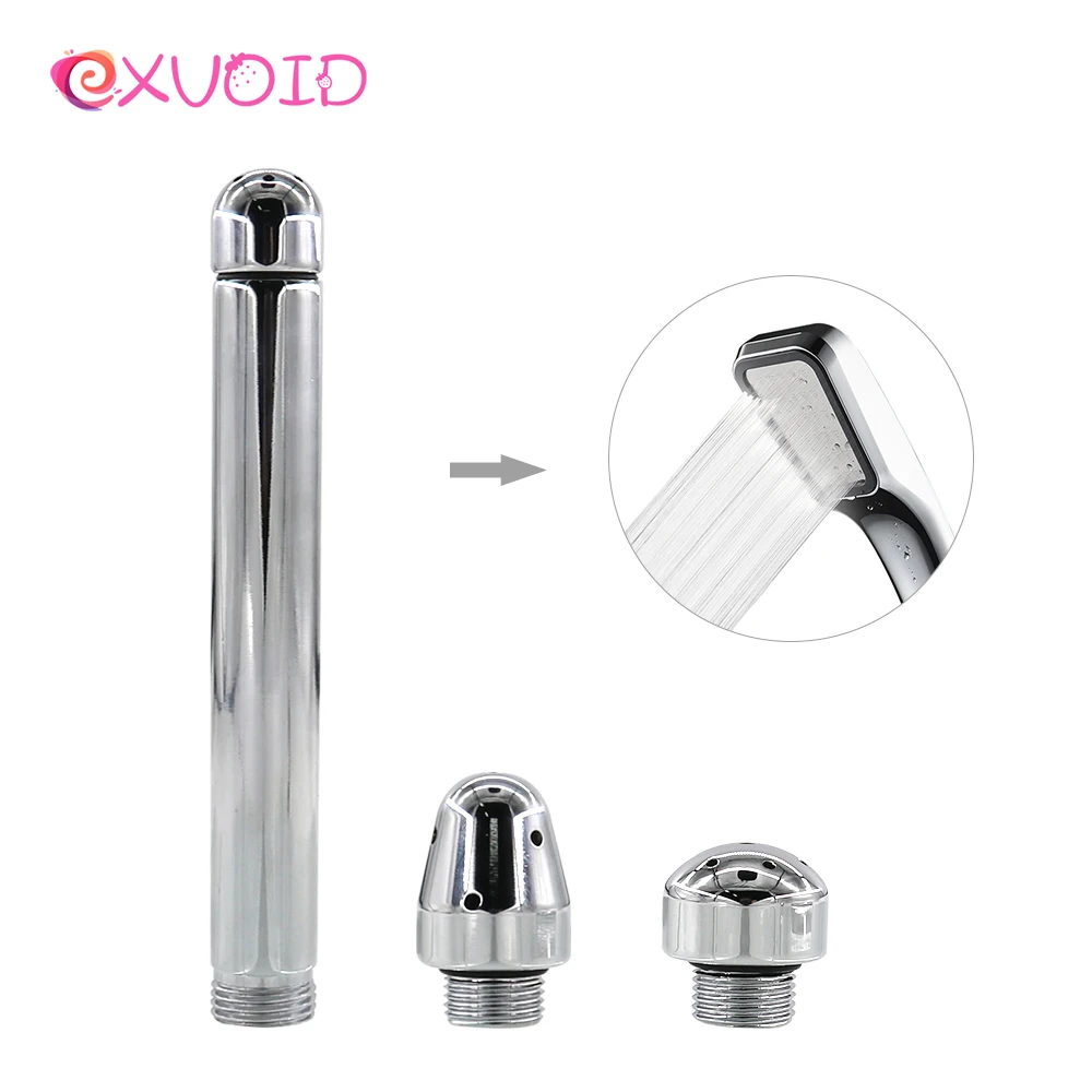 Exvoid Lavaggio Vaginale Spray Soffione Doccia Sex Shop 3 Teste/Set Clistere Bidet Rubinetto Rubinetto Anale Pulitore Doccia Parti Intime Pulite