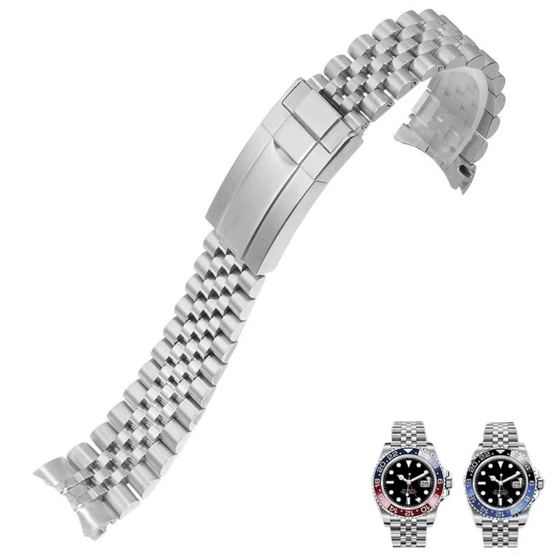 904Lwatch Band Per Rolex Sub Gmt Yacht Daytona Jubilee 20Mm Cinturino Da Uomo Luxury Watch Chain Mod Parts Accessori Di Ricambio