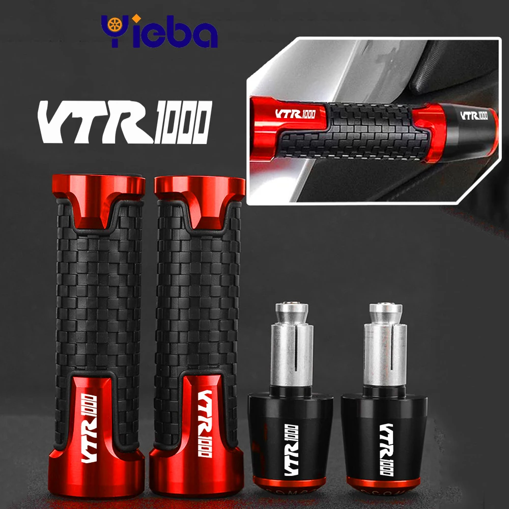 Moto Vtr 1000 Per Honda Vtr1000F/Firestorm Vtr 1000Fv/Fw/Fx/Firestorm Manubrio Grip End Maniglia Manopole 1997-2006 2005