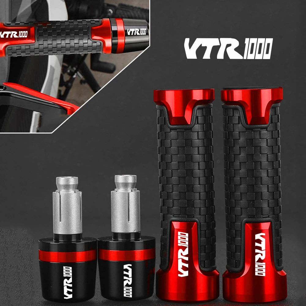 Per Honda Vtr1000F/Firestorm Vtr 1000Fv/Fw/Fx/Firestorm Moto Vtr 1000 Manubrio Grip End Maniglia Manopole 1997-2006 2005