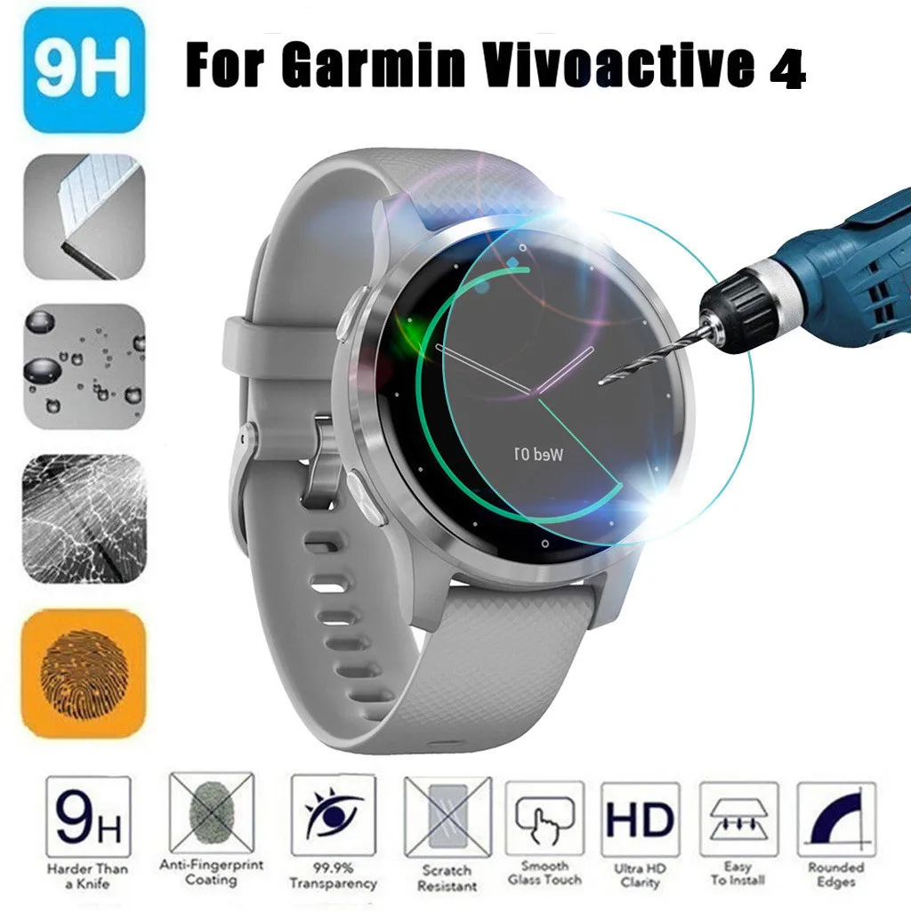 3/5Pcs Tpu Hydrogel Film Per Garmin Vivoactive 4 Per Garmin Vivoactive 4S Pellicola Protettiva Pellicola Salvaschermo Per Garmin Watch