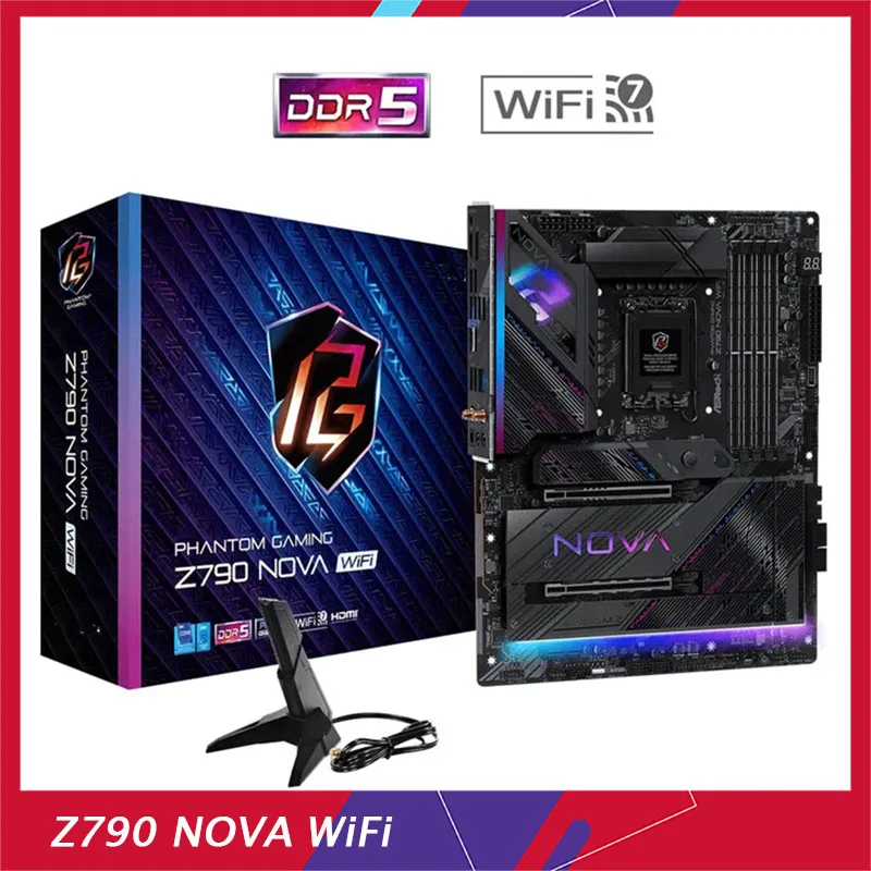 Per Scheda Madre Asrock Z790 Nova Wifi Phantom Nova 14Gen Ddr5 Wifi7