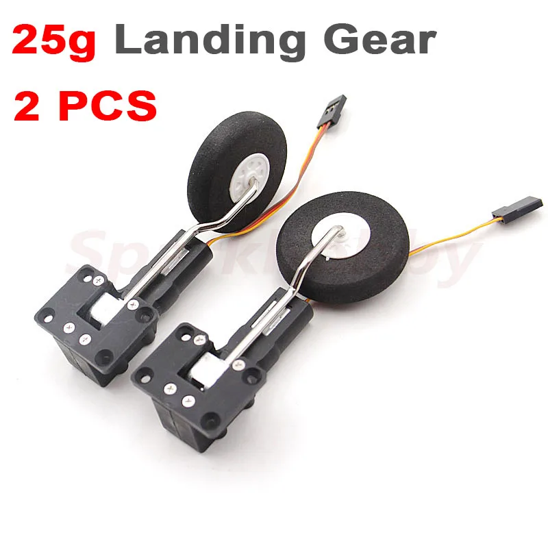 Sparkhobby 2Kg 25G Carrello Di Atterraggio Retrattile Digital Servoless Metal Electronic Per Rc Fixed-Wing Ktk Su27 Kt Board Aircraft Part