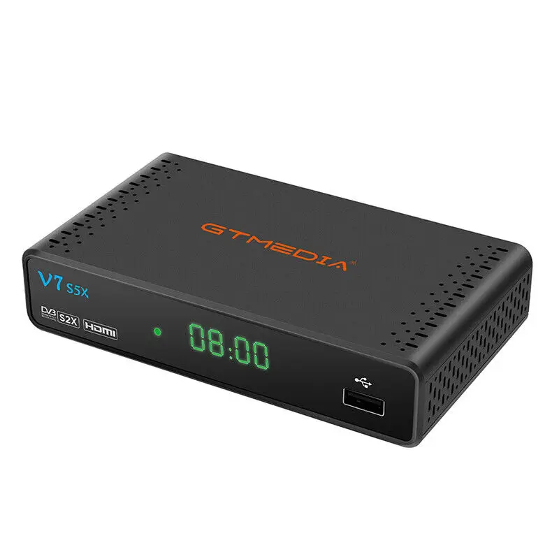 Ricevitore Satellitare Gtmedia Fta Dvb-S2/S2X Sat Dish Decoder Usb Wifi Youtube H265