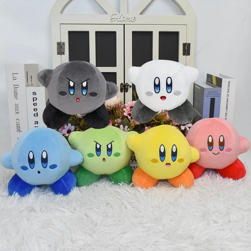 Game Star Kirby Farcito Bambola Peluche 5 "Kawaii Rosa Kirby Grigio Kirby Fantasma Kirby Anime Peluche Regali Di Natale Per I Bambini