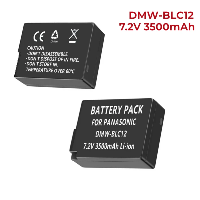 Muslimate, Muslimpanasonic Dmw-Blc12,Dmw-Blc12E,Dmw-Blc12Pp Und Panasonic Lumix Dmc-G85,Dmc-Fz200,Dmc-Fz1000Battery
