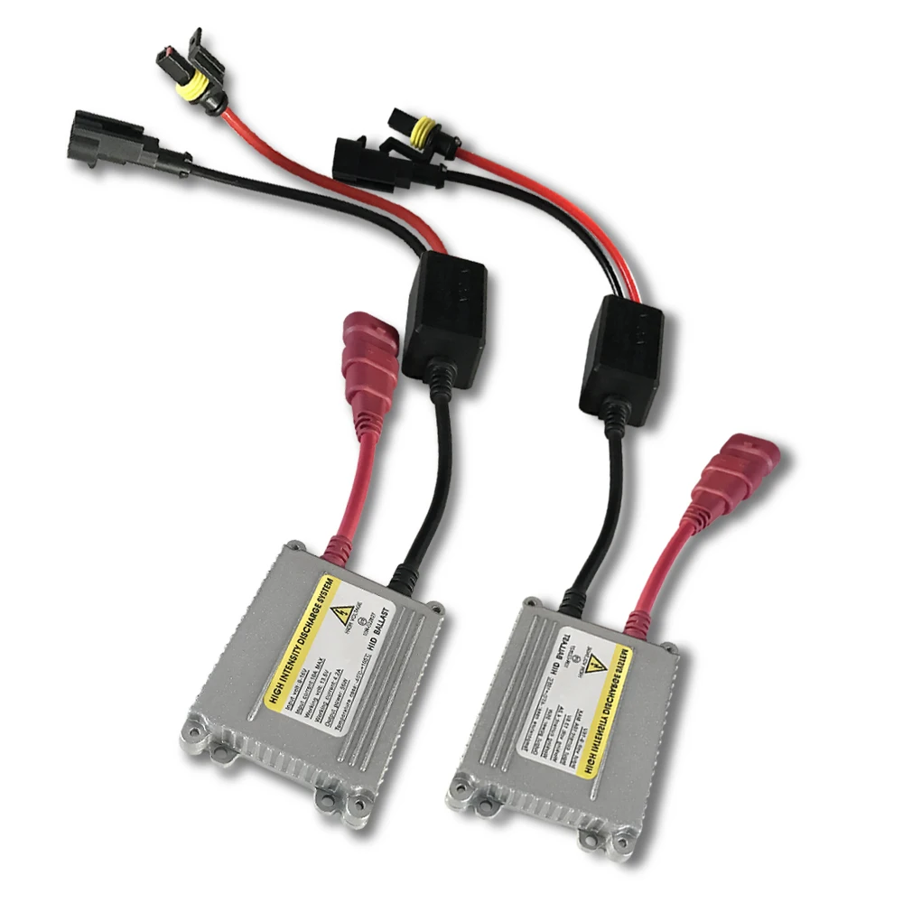Xenon H4 Xenon H7 35W 55W Slim Ballast Kit Hid Xenon Unità Di Accensione Blocco Accensione Alimentatore Elettronico Per H1 H3 H4 H7 H11 9005