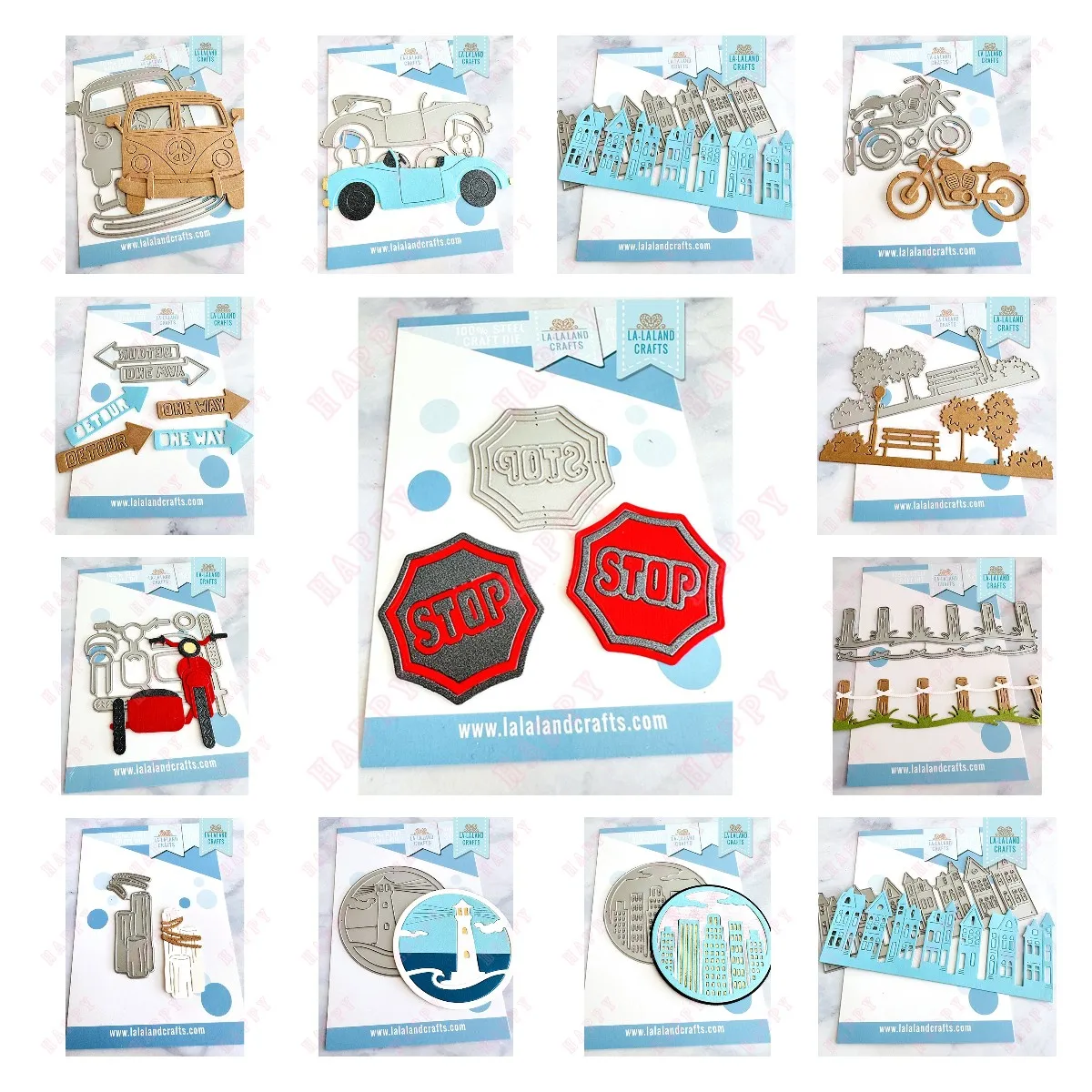 Fustelle Per Il Taglio Dei Metalli Beach Park Scenic Circle Vintage Car Photo Album Fai Da Te Scrapbooking Card Paper Modello Fatto A Mano 2023 Holida
