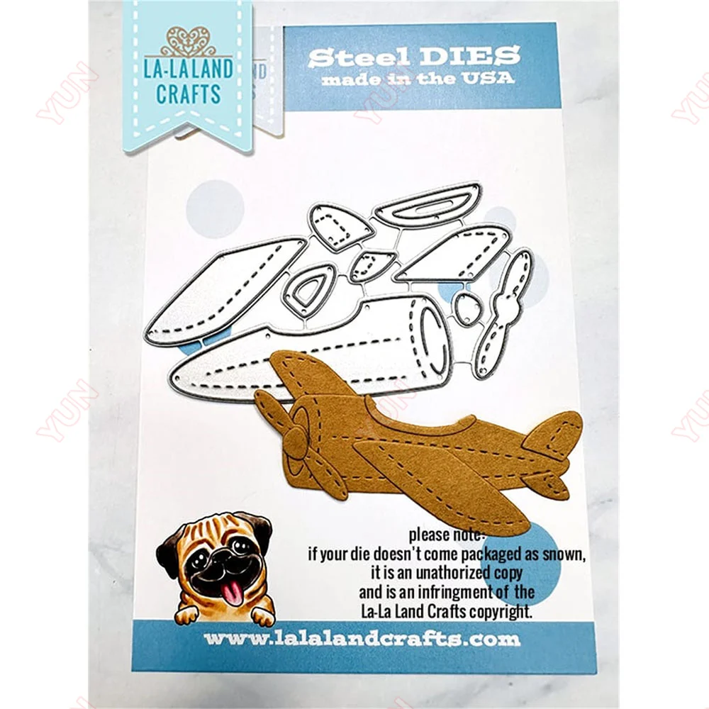 Vintage Plane Die Metal Cutting Dies Scrapbook Make Paper Card Album Diy Craft Template Decoration Modello In Rilievo Stencil Nuovo