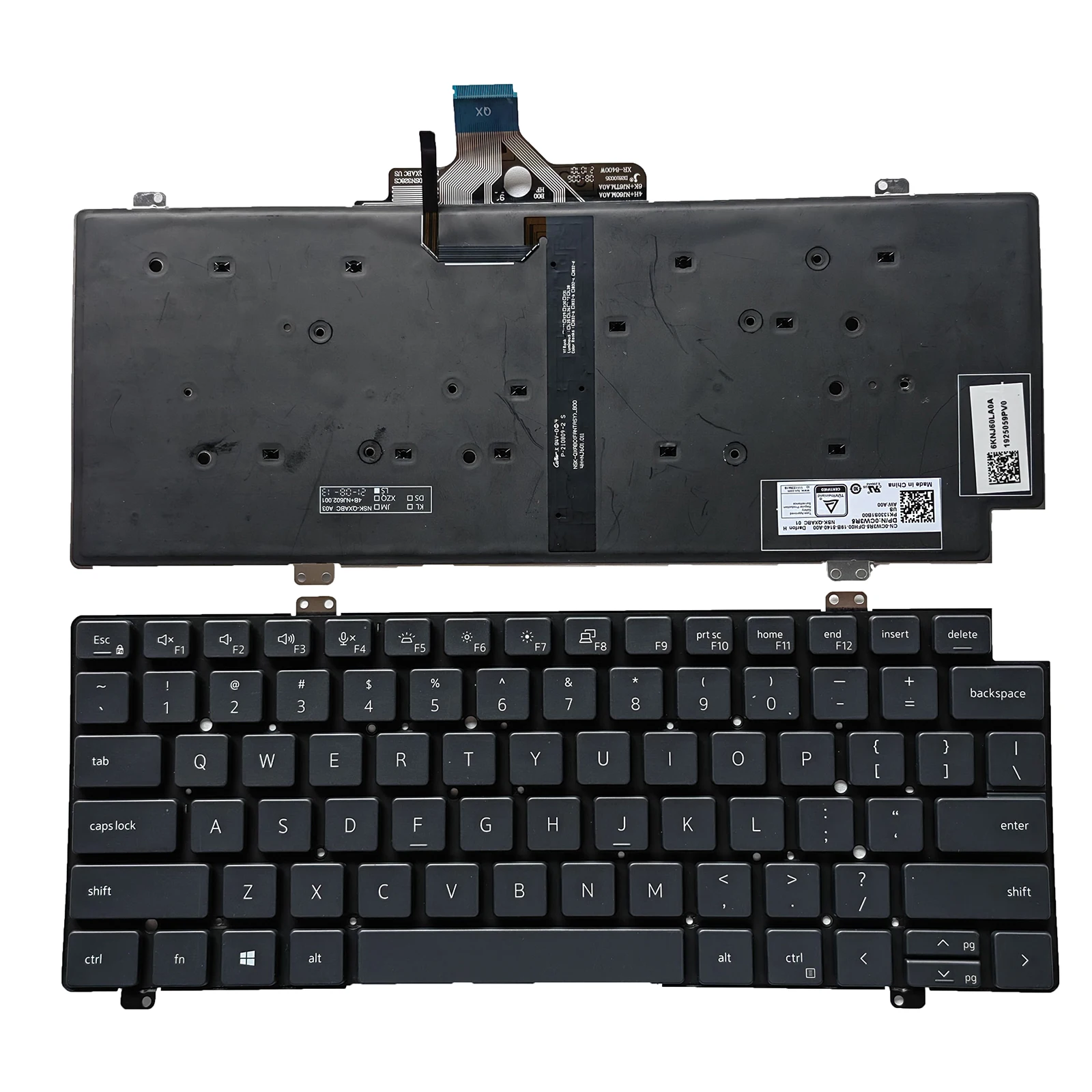 Nuovo Per Dell Latitude 5420 7420 7520 2021 Tastiera Retroilluminata Us