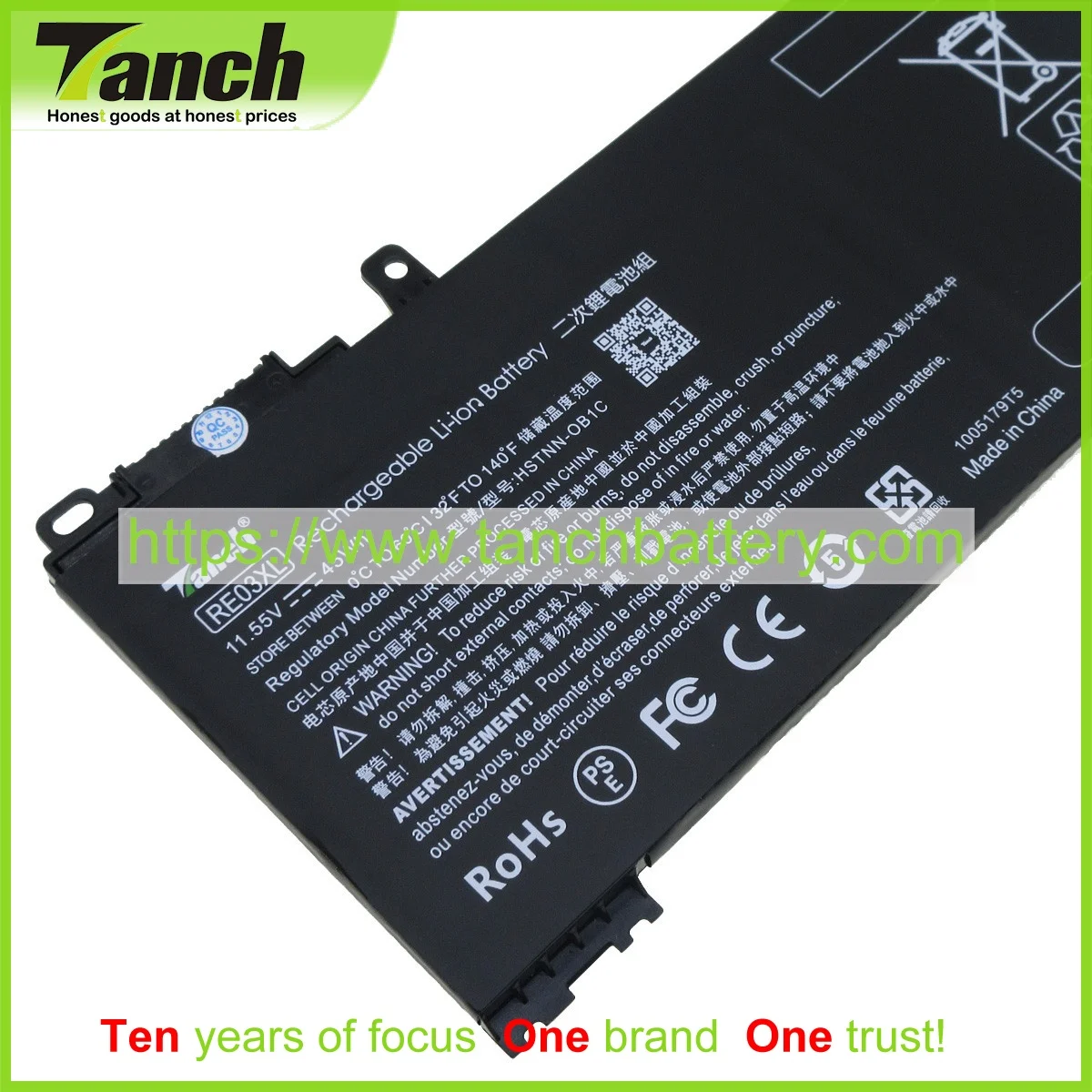 Batterie Per Laptop Tanch Per Hp Probook 450 G6 430 G6 440 G6 66 Pro 13 G2 Zhan66 Pro 13 G2 Re03Xl Pro G2 Zhan 66 Pro G2 450 G7 455