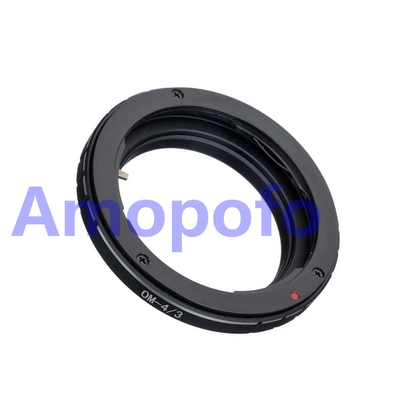 Amopofo, Om-4/3 Adattatore Per Olympus Om Lente Per Quattro Terzi 4/3 Om4/3 E1 E3 E30 E330 E620 E520 Adattatore