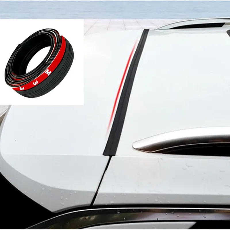 Hot Car Suv Roof Trunk Coperchio Gap Sealing Strip Sticker Per Ford Focus 2 3 Mk2 Mk3 Party Mondeo Mk4 Ranger Mustang Fusion Fiesta