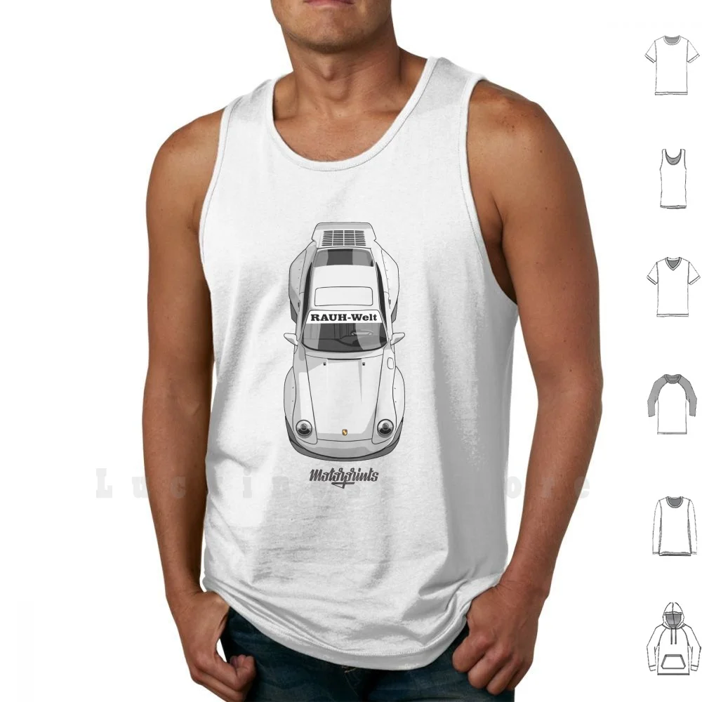Rwb 993 (Bianco) Canottiere Gilet Senza Maniche Rwb Rauh Diode Begriff Nakai San 930 964 993 996 997 991 Turbo