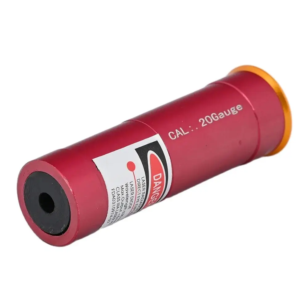 Shooin Optics Red Dot Laser Bore Sight Calibers Collimatore Boresighter .223 7.62 7Mm .308 300Win 12 20 Gauge Multi-Calibro