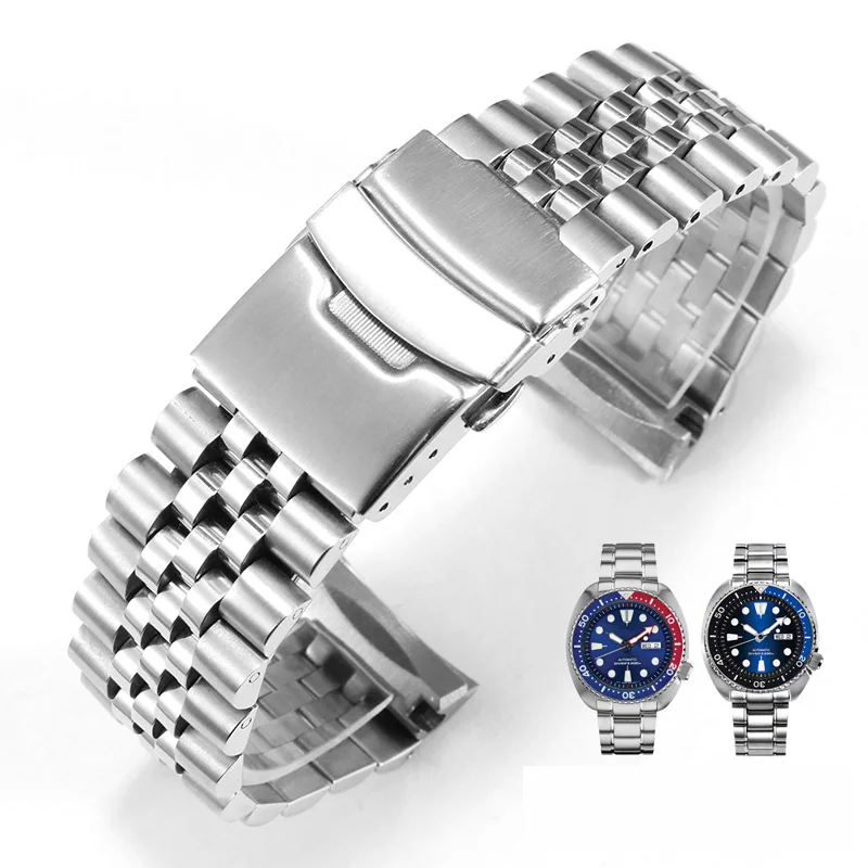 Cinturino Seiko Con Interfaccia Privata In Acciaio Fine Solido Per Cinturino In Acciaio Inossidabile Srpe99K1 Srpc91
