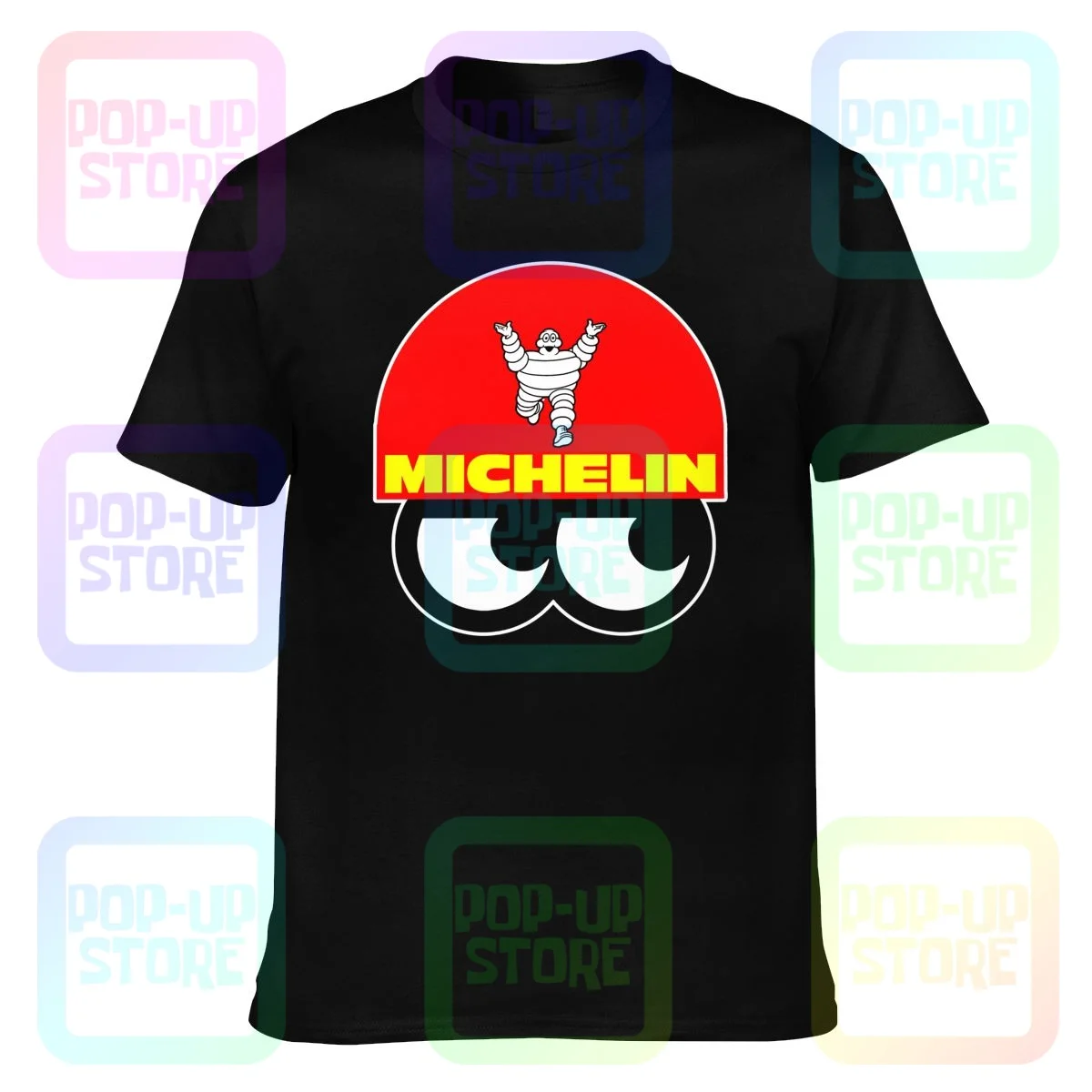 Bibendum Pneumatici Automotive Auto Racing Driver T-Shirt Tee Shirt Top Divertente Moda Confortevole