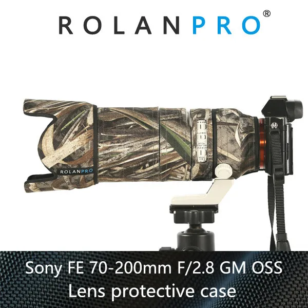Rolanpro Impermeabile Copriobiettivo Per Fotocamera Copertura Antipioggia Per Sony Fe 70-200 F 2.8 Gm Oss Custodia Protettiva 70-200Gm