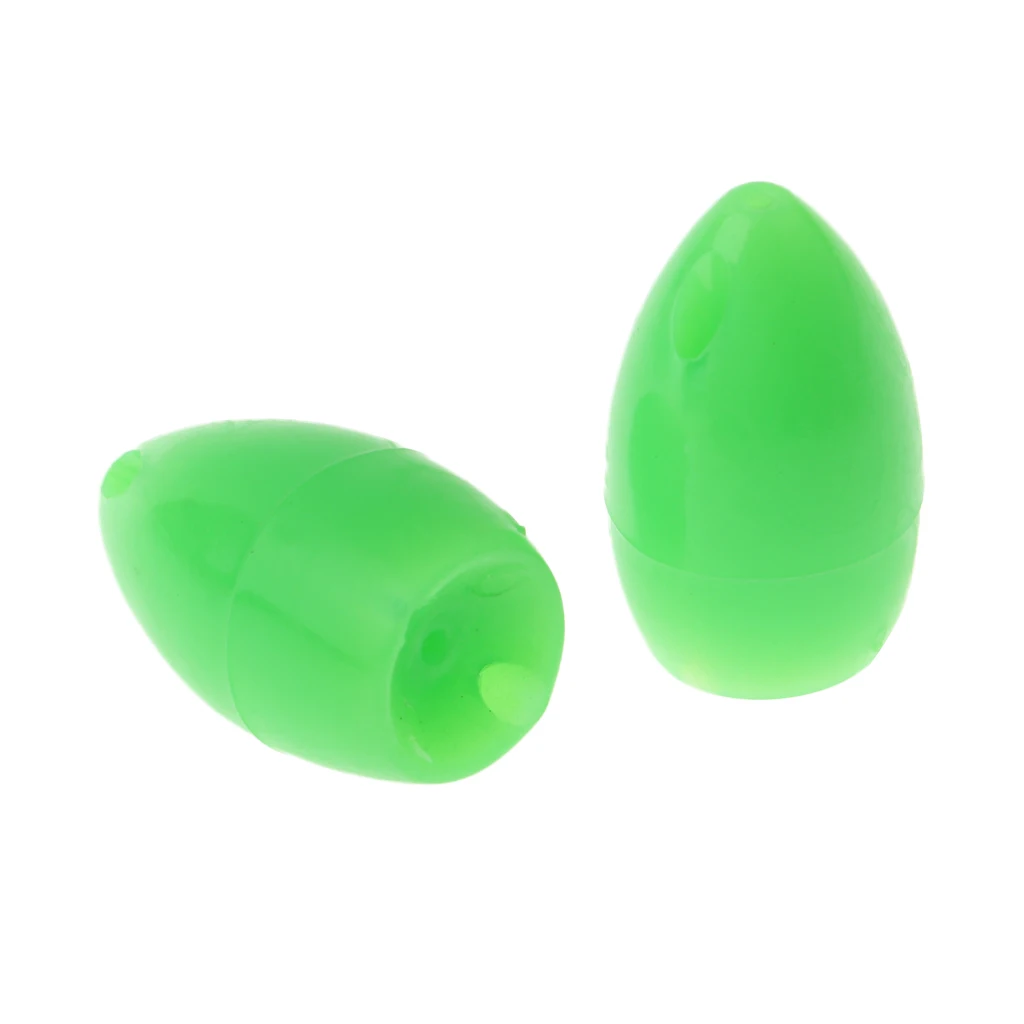 2Pcs Durable Pesca Galleggiante Sbirolino Spirolino Bombarda Trota Posa Galleggiante
