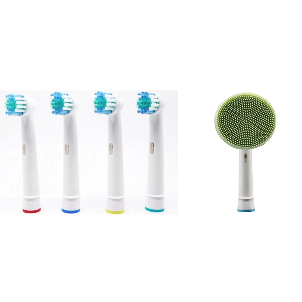 Testine Per Spazzolino Testina Per La Pulizia Del Viso Per Oral-B Pro 500 550 1000 3000 9000 Itality Triumph Advance Power White Clean, 3D
