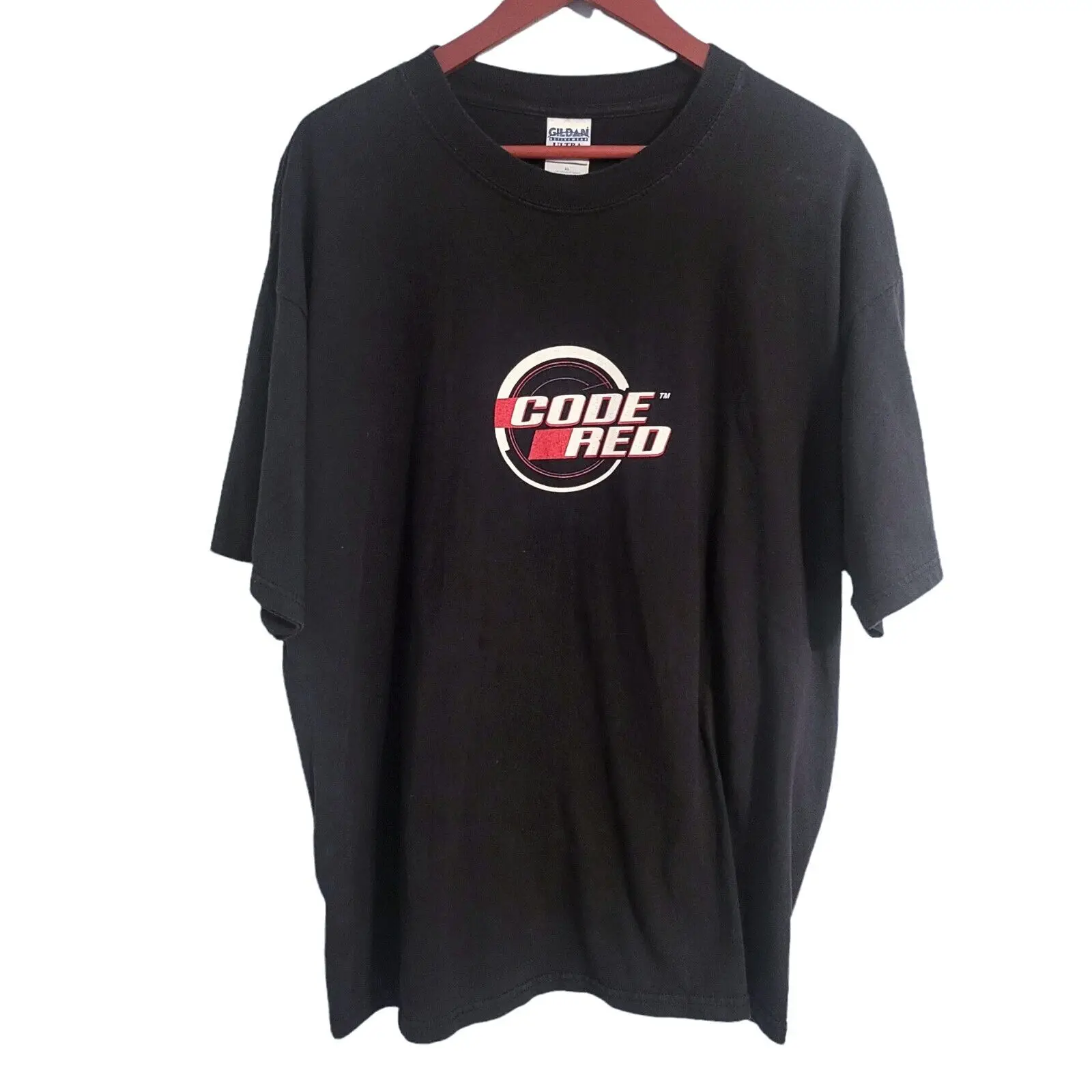 Codice Vintage Red Mountain Dew Promo T Shirt Taglia Xl 2001 Nero Raro Originale