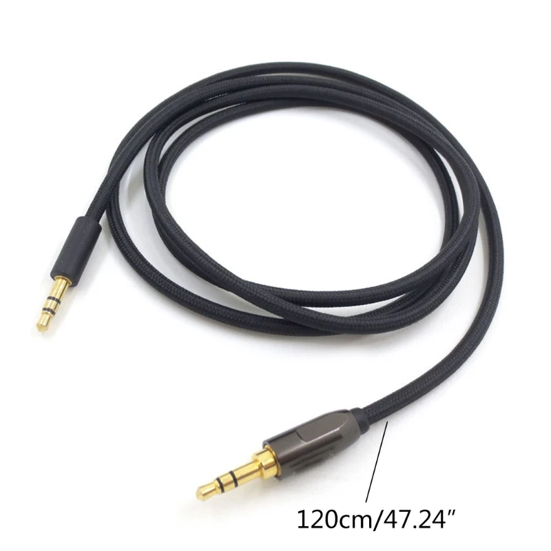 2020 Nuovo 3.5 Millimetri Di Ricambio Martinetti Stereo Di Nylon Cuffia Cavo Audio Per Philips Shp9500 X2Hr X1S Shb8850 Shb9850