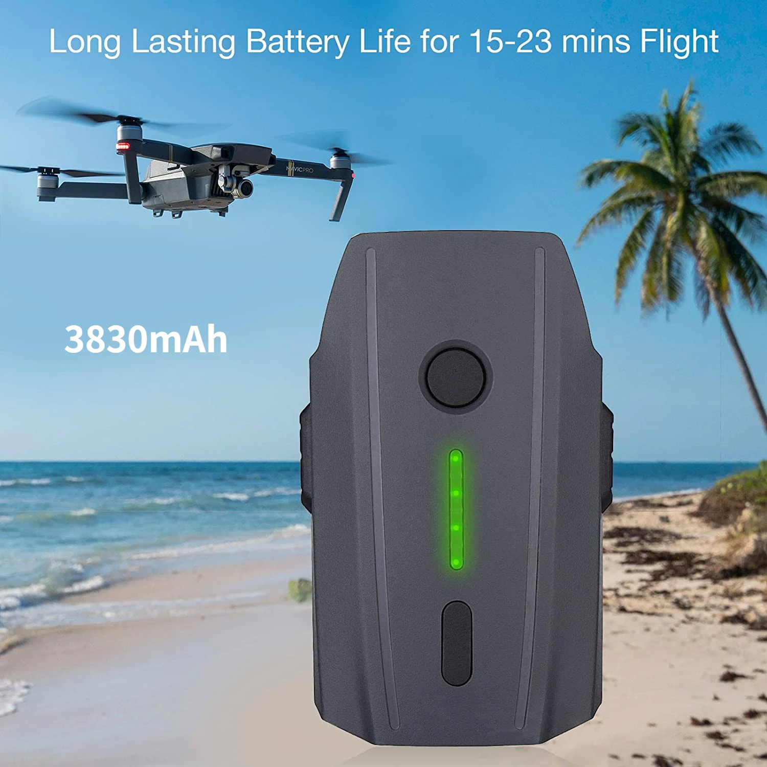 La Più Recente Sostituzione Della Batteria Mavic Pro 3830Mah Per 11.4V Dji Mavic Pro,Dji Mavic Pro Platinum,Dji Mavic Pro White