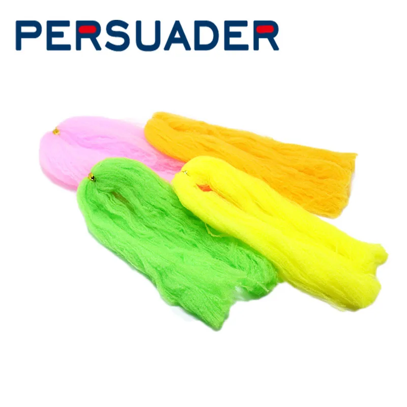 Reinader 8 Colori Opzionali Dry Fly Parachute Wings Fly Legando Materiali 40Cm/Bundle Polipropilene Filato Galleggiante Post Ali Fibra