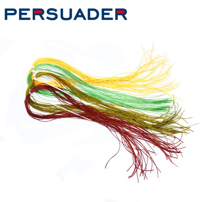 Reinader 1 Pack Life Flex Spandex Floss Fly Legando Materiali 15 Colori Opzionali Gambe In Gomma Spandex Super Elasticizzata Filo Interdentale
