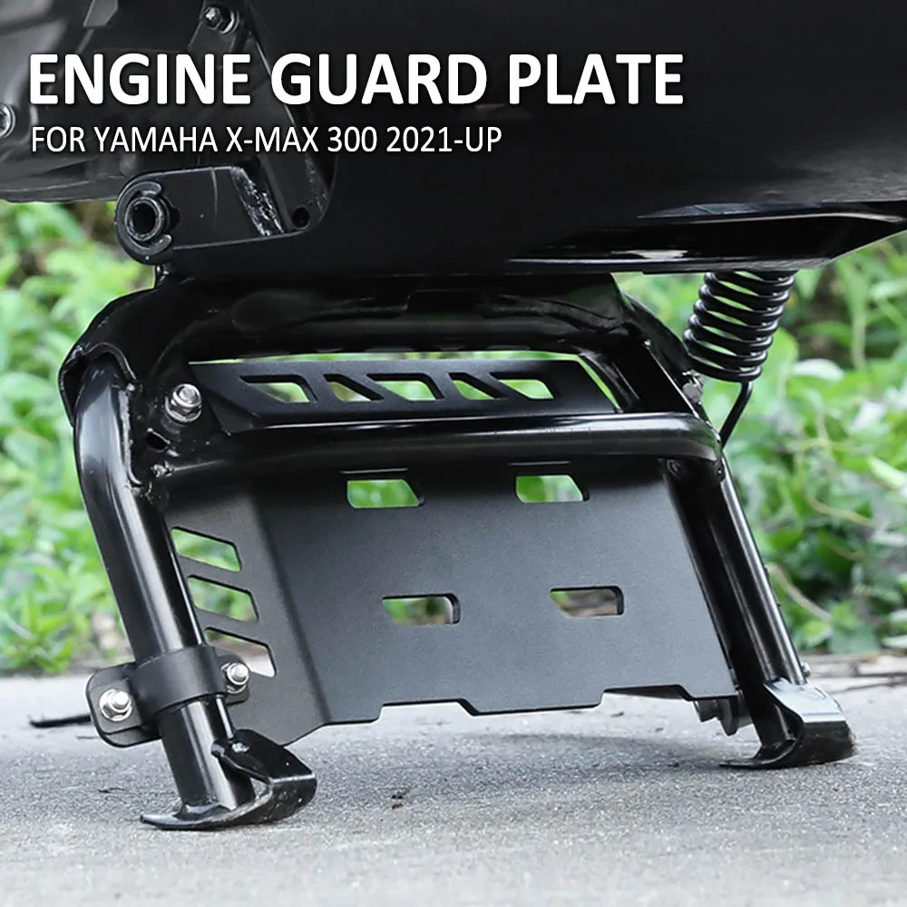 New Motorcycle Engine Body Bellypan Chassis Protector Guard Plate Shield Protection Board Per Yamaha X-Max Xmax 300 2021 2022