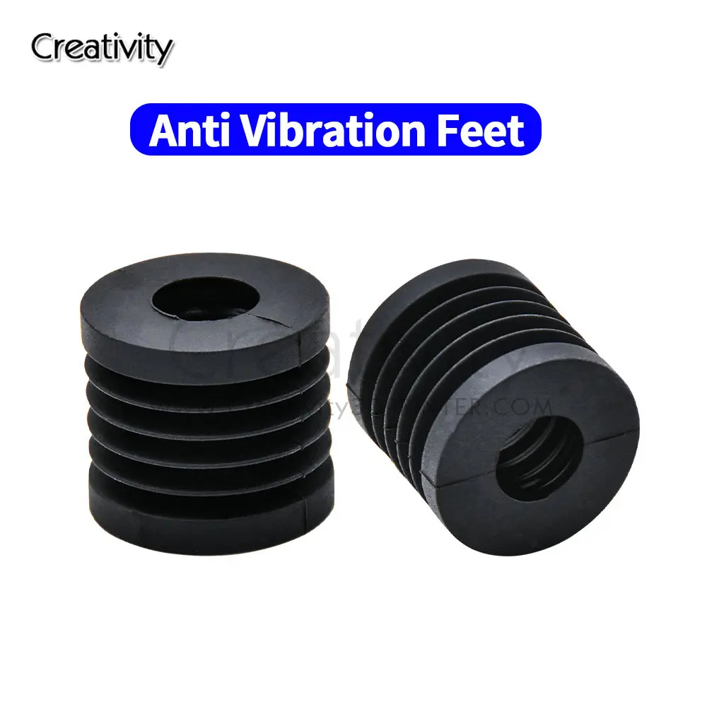 Per Bambu Lab X1/X1 Piedini Antivibranti In Carbonio Antiscivolo Piedini In Gomma Antipolvere Fit Bamboo Lab Bambulabs P1P P1S Stampante 3D