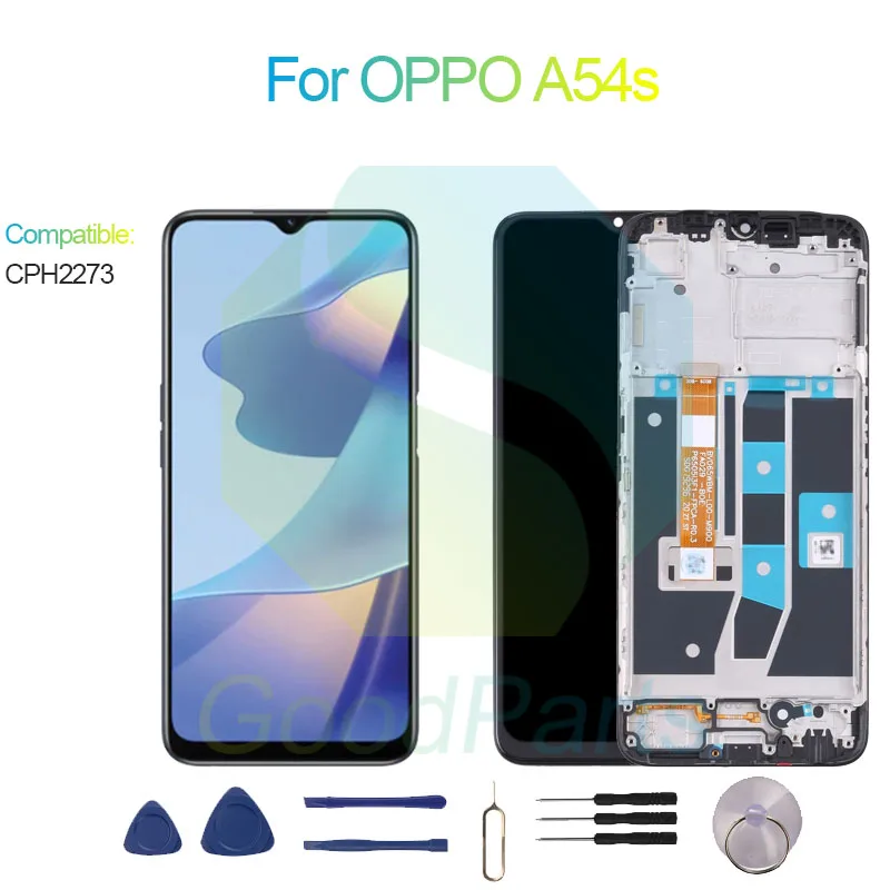 Per La Sostituzione Del Display Dello Schermo Oppo A54S 1600*720 Cph2271 A54S Lcd Touch Digitizer
