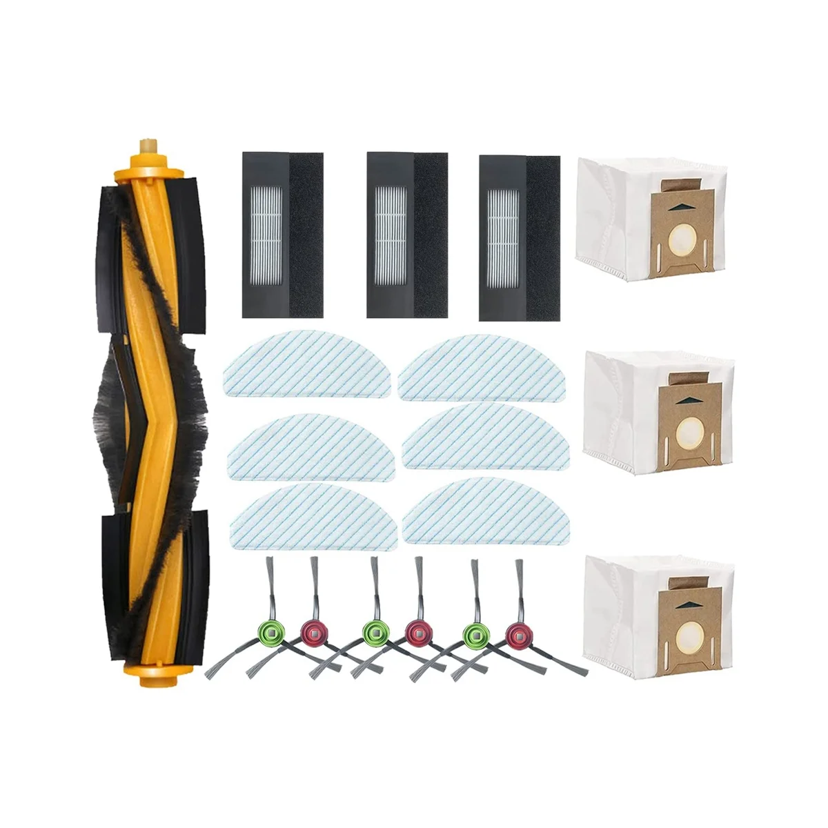 Kit Di Accessori Di Ricambio Per Yeedi Vac 2 Pro / Vac 2 /Vac/ Vac X/ Vac Max/ Vac Station Robot Vacuum