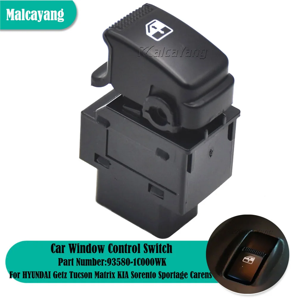 Ricambi Auto Per Hyundai I20 Getz Matrix Kia Sorento Muslimex Door Power Window Pulsante Interruttore Sollevatore Singolo