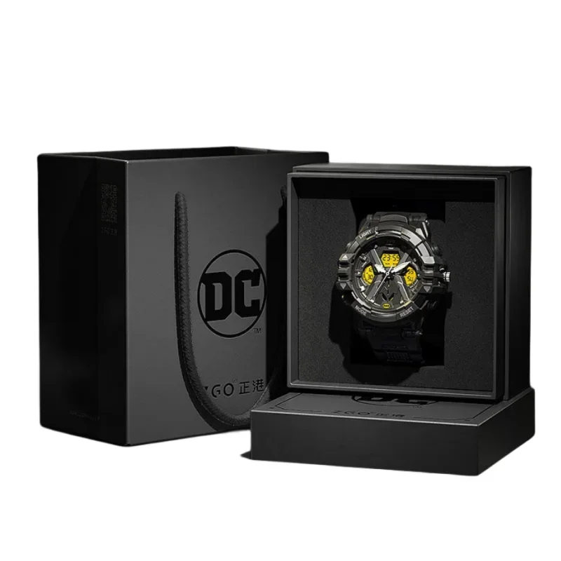 Marvel Joint Limited Batman Watch Studente Maschio Impermeabile Antiurto Cool Dual Display Orologio Elettronico Regalo Commemorativo