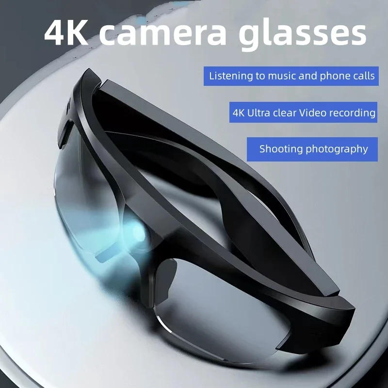 Smart Glasses Tws Wireless Live Bluetooth Waterproof Drive Videoregistratore Sport Outdoor Ride Call Mini 2K Hd Camera Occhiali Da Sole