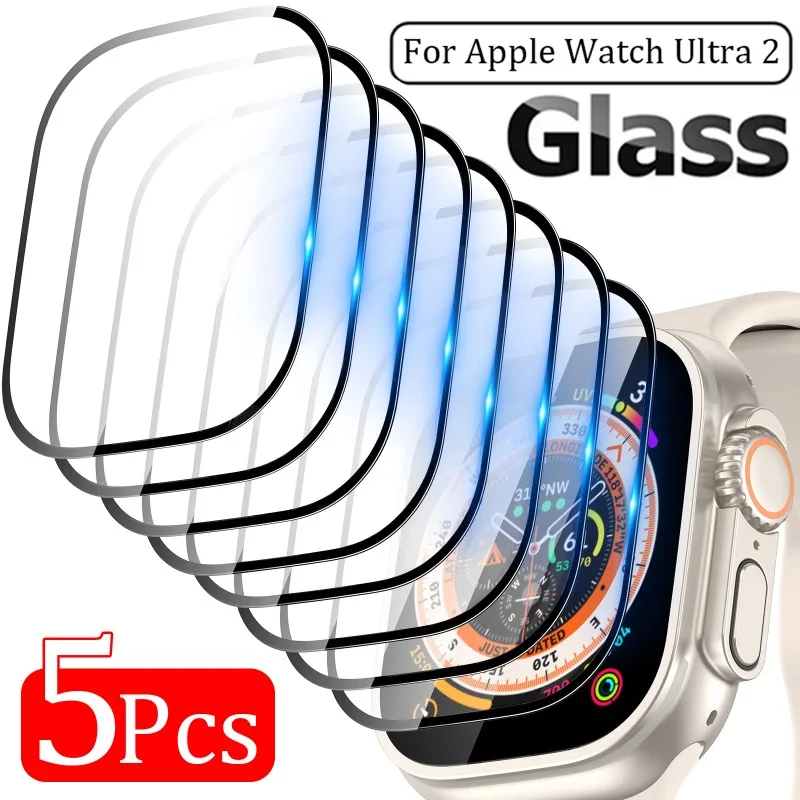 Pellicola Salvaschermo In Vetro Temperato Flim Per Apple Watch Ultra 2 Smart Watch Custodia Protettiva In Vetro Hd Per Iwatch Ultra 2 49Mm