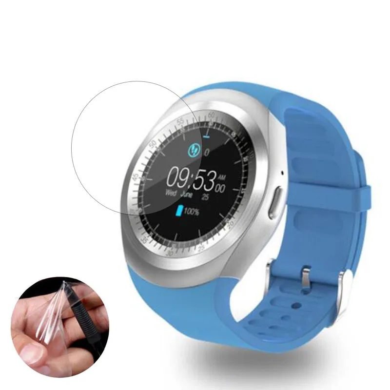 3Pcs Soft Ultra Clear Pellicola Protettiva Protezione Della Protezione Per 696 Y1 Smart Watch Smartwatch Copertura Della Protezione Dello Schermo (Non