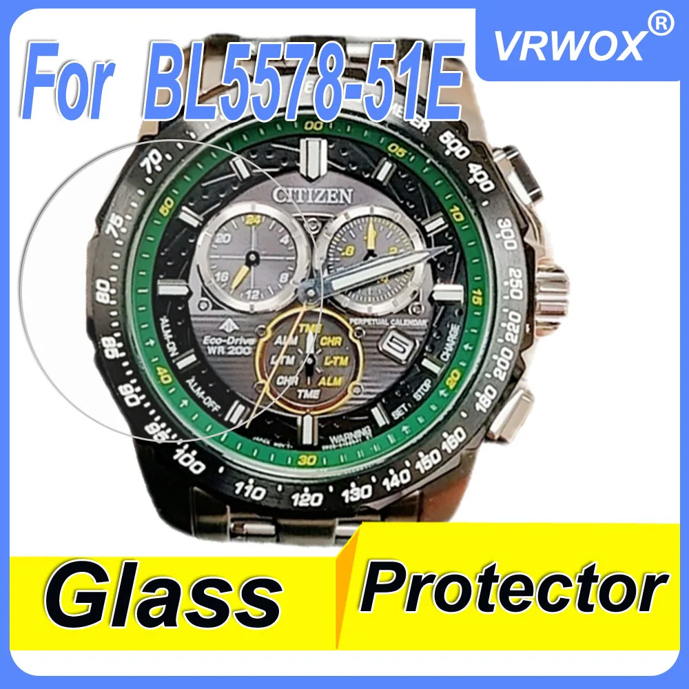 3 Pezzi Di Vetro Temperato Per Citizen L5578-51E Smartwatch Ultra Clear Screen Protector Slim Film Vetro Temperato