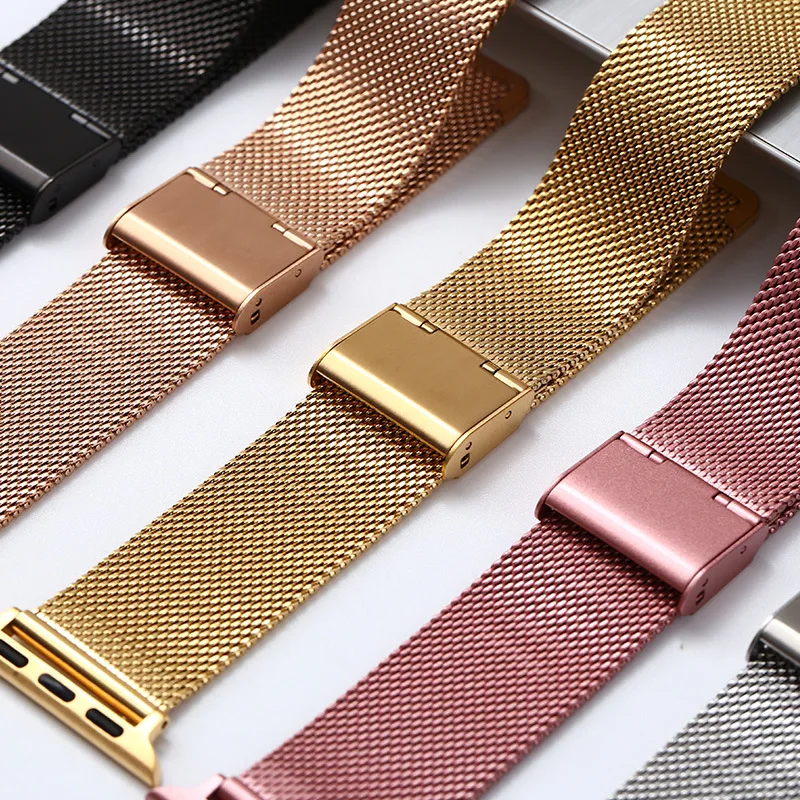Cinturino Per Apple Watch Ultra Band 44Mm 40Mm 45Mm 41Mm 49Mm 42Mm 38Mm 45Mm Correa Milanese Loop Bracciale Iwatch Series 3 6 Se 7 8